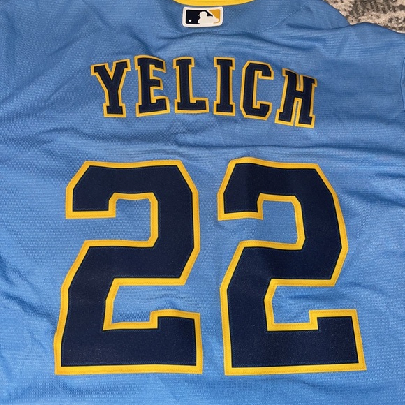 MLB Milwaukee Brewers- Brew Crew City Connect Jersey • Size Medium - Picture 10 of 10